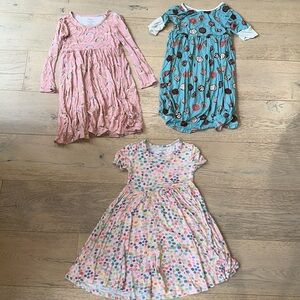 3 dresses for little girl size 6 *bundle